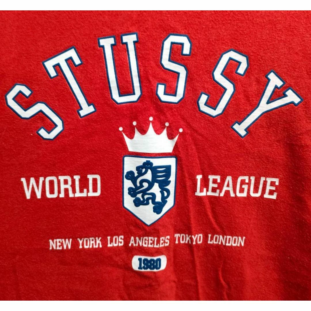 STUSSY - 90年代ビンテージ USA製 ☆ STUSSY ロゴTシャツ SIZE M STUSSY - 90年代ビンテージ USA製 ☆ STUSSY ロゴTシャツ SIZE M