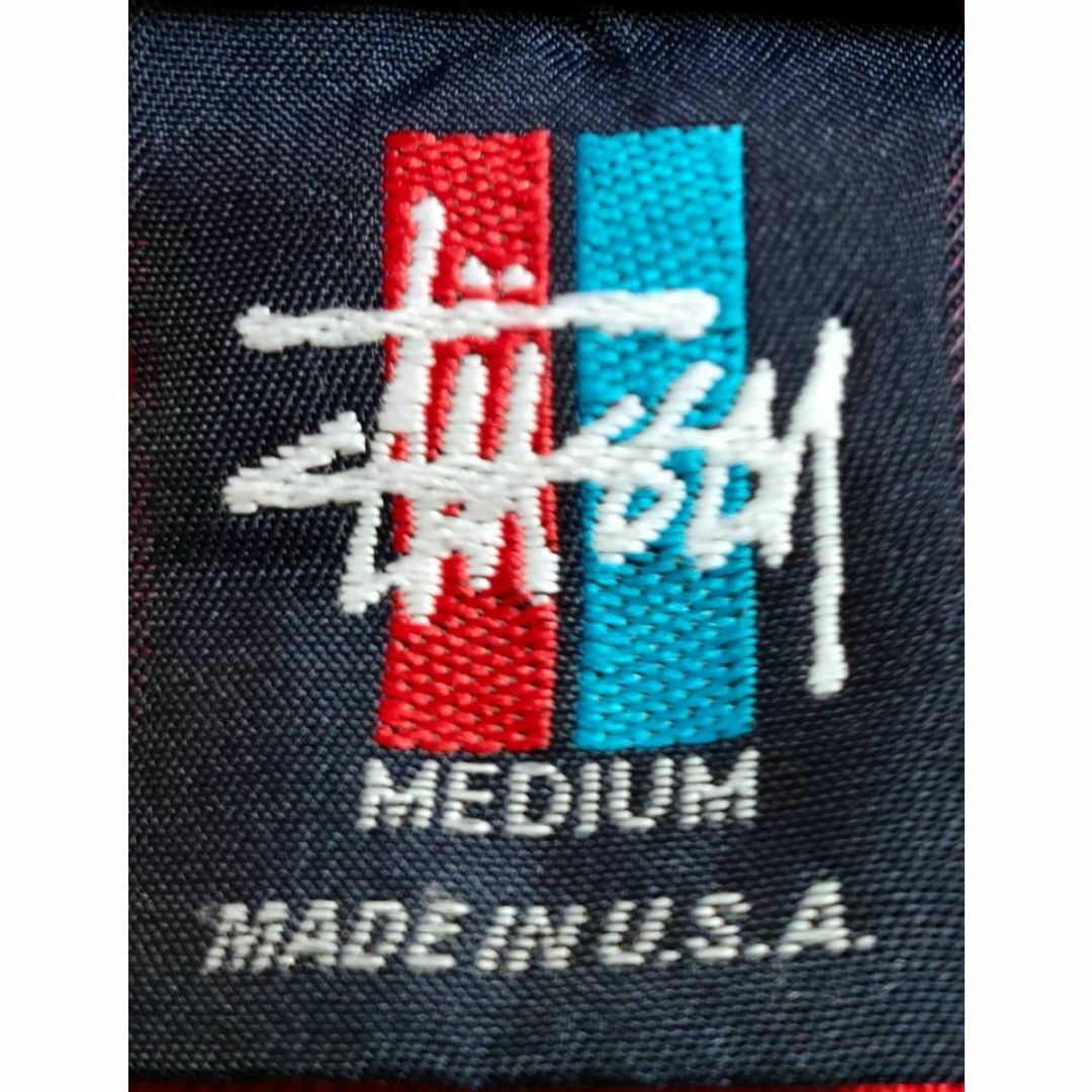 STUSSY(ステューシー)の90年代ビンテージ USA製 ★ STUSSY ロゴTシャツ  SIZE M 肩 メンズのトップス(Tシャツ/カットソー(半袖/袖なし))の商品写真