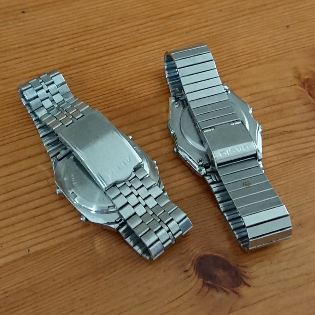 SEIKO(セイコー)のVintage SEIKO Alba , CASIO A-156W 2個セット メンズの時計(腕時計(デジタル))の商品写真