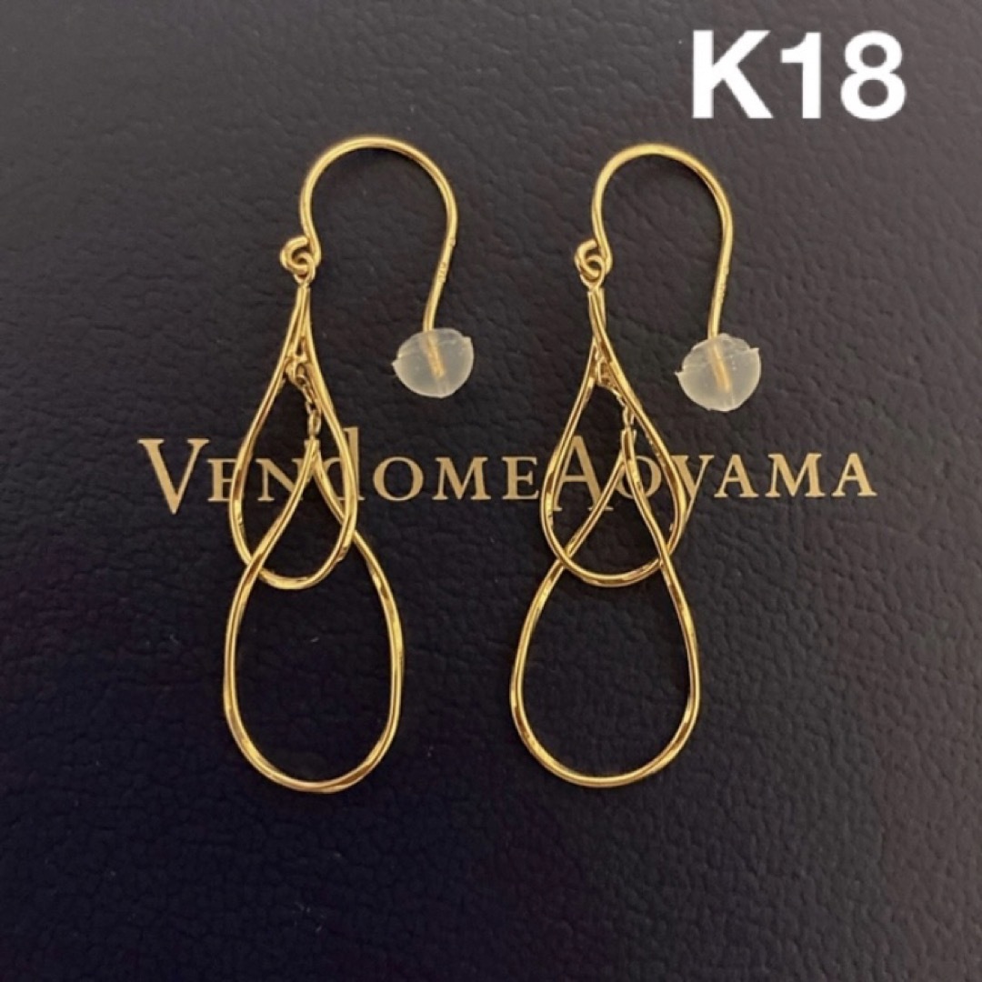 VENDOME AOYAMA ヴァンドーム青山☆K18 glitter ピアス | フリマアプリ ラクマ