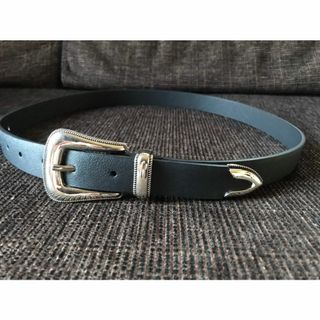 ウエスタンベルト ウエスタン ベルト 黒 ブラック ビンテージ バックル