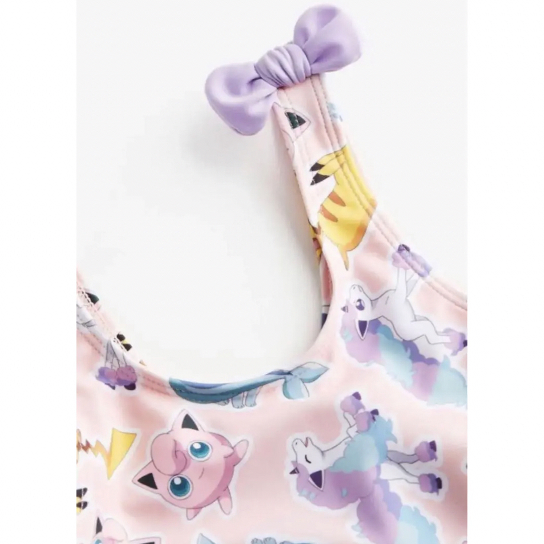 H&M(エイチアンドエム)の新品　ポケモン　水着　ビキニ　女の子　100-105 キッズ/ベビー/マタニティのキッズ服女の子用(90cm~)(水着)の商品写真