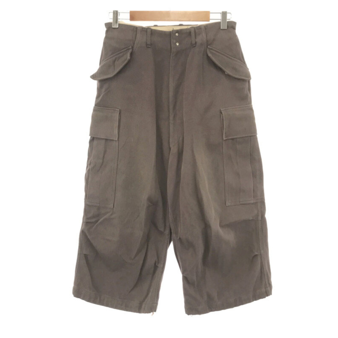 ソウモ CARGO TROUSERS カーゴトラウザーズパンツ ブラウンその他