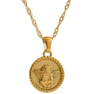 トゥモローランド(TOMORROWLAND)の【engel charm gold necklace】#08 18k(ネックレス)