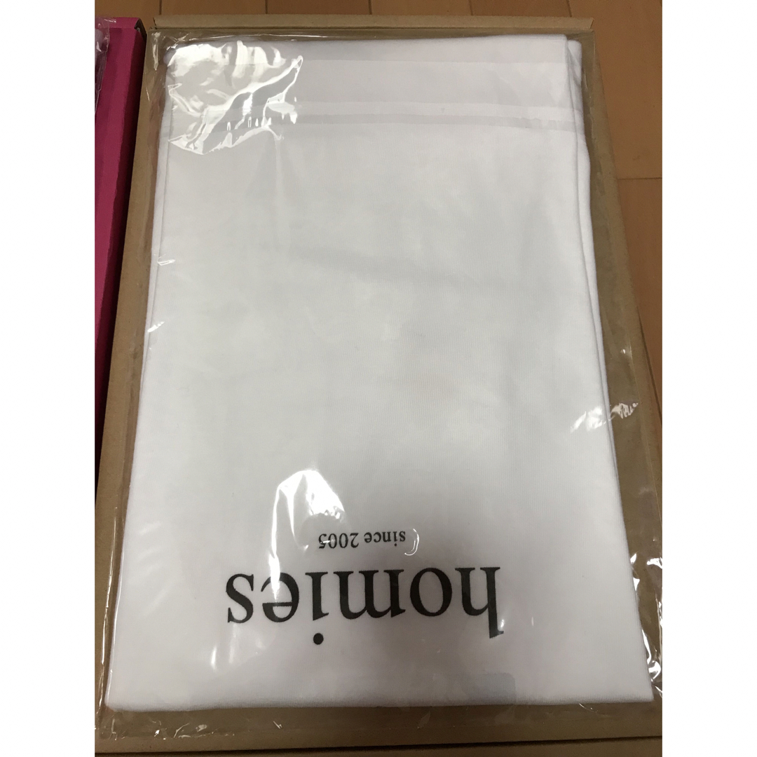 AKB48(エーケービーフォーティーエイト)の【値下】絆Tシャツ 2枚セット にゃんとも Ver ピンク・ホワイト エンタメ/ホビーのアニメグッズ(その他)の商品写真