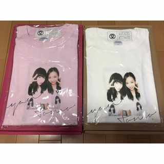 エーケービーフォーティーエイト(AKB48)の【値下】絆Tシャツ 2枚セット にゃんとも Ver ピンク・ホワイト(その他)