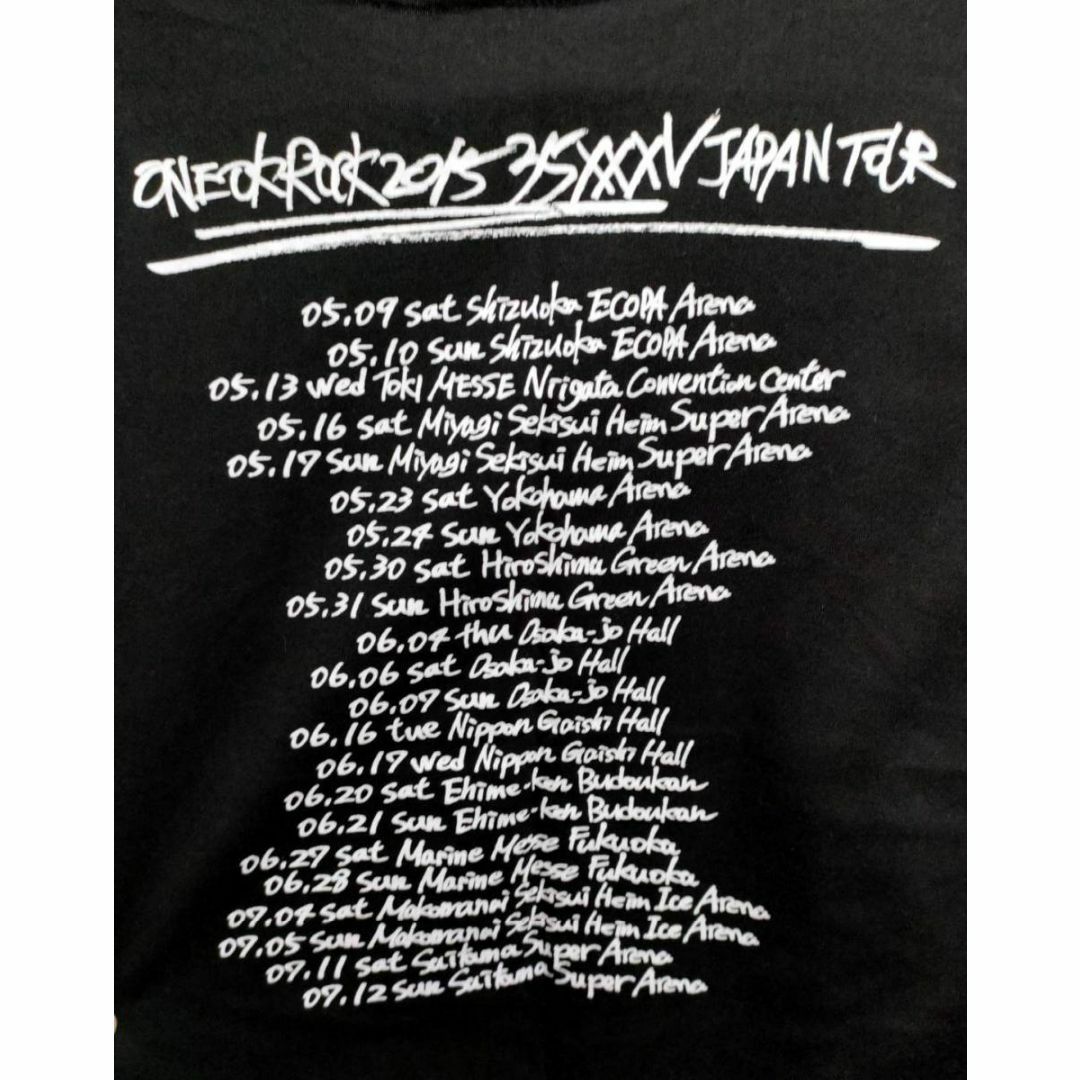 レア ONE OK ROCK ワンオクロック Tシャツ メンズのトップス(Tシャツ/カットソー(半袖/袖なし))の商品写真