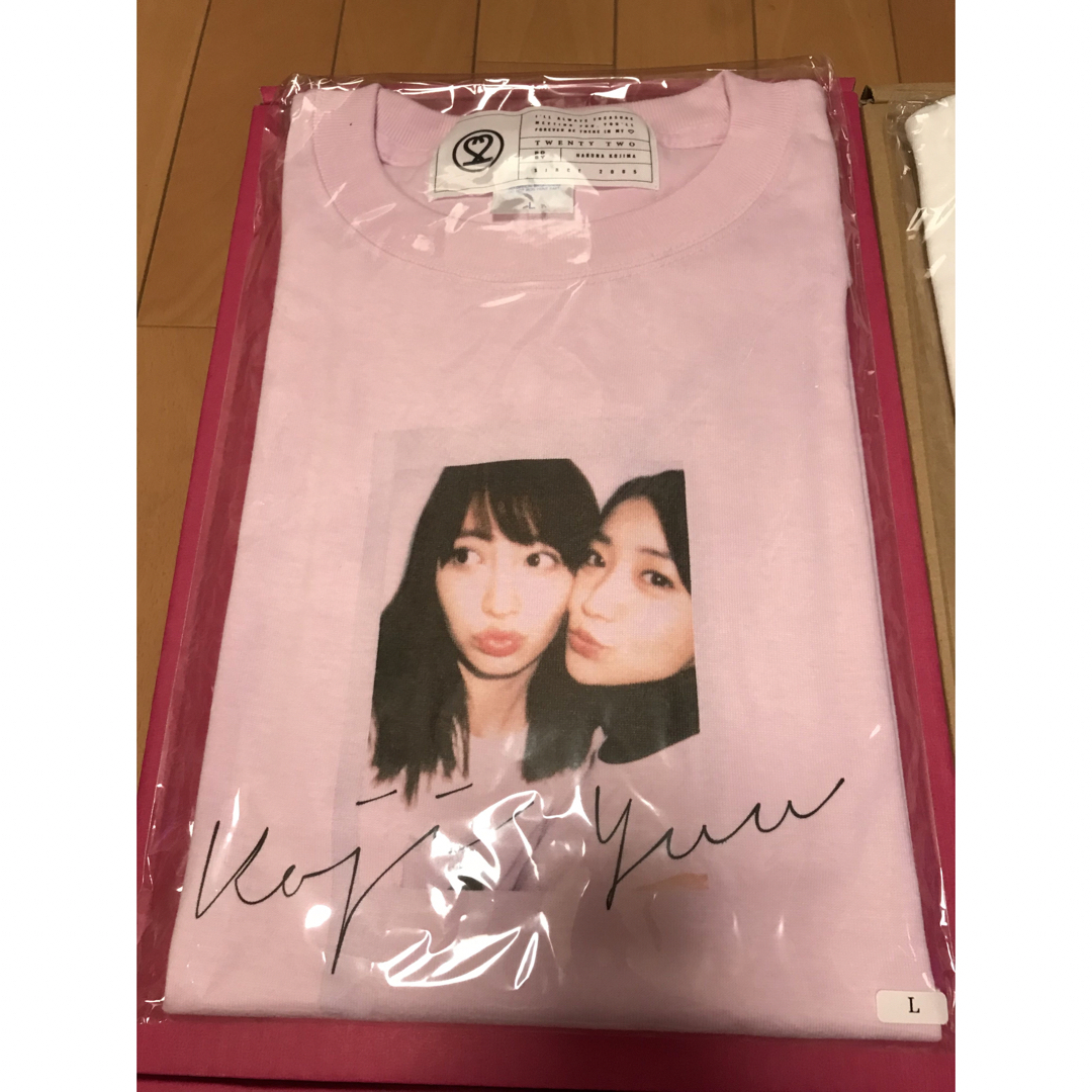 【値下】こじはる 絆Tシャツ ピンク こじゆう