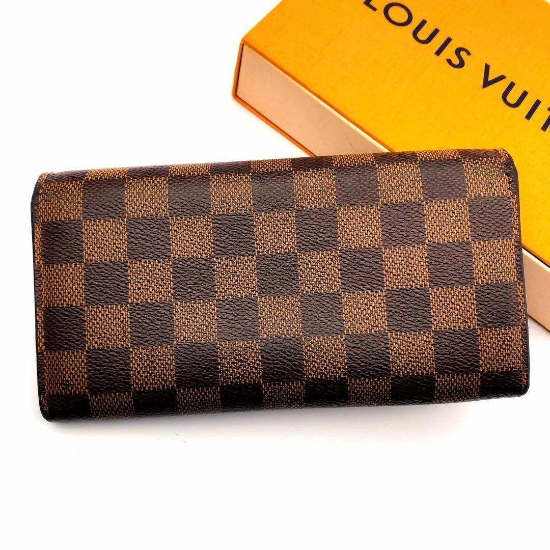 LOUIS VUITTON(ルイヴィトン)の【ジュディス様専用】ルイヴィトン ダミエ ポルトフォイユ サラ 10カード  レディースのファッション小物(財布)の商品写真