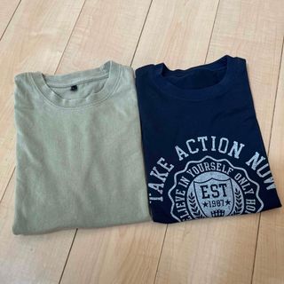 ベルメゾン(ベルメゾン)の男の子　半袖Tシャツ　２枚セット　175 Ｌサイズ(Tシャツ/カットソー(半袖/袖なし))