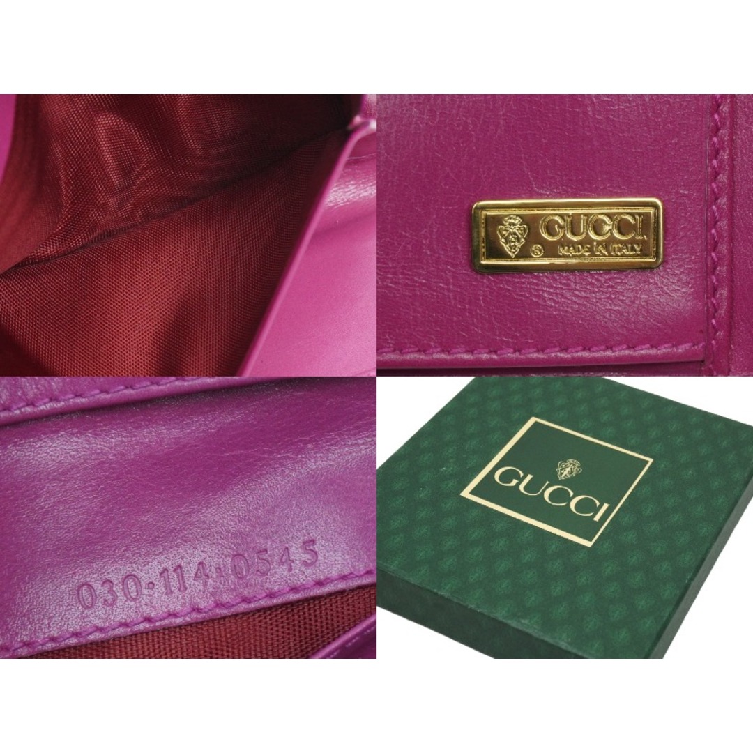 Gucci - GUCCI グッチ カードケース レディース 0301140545 パープル