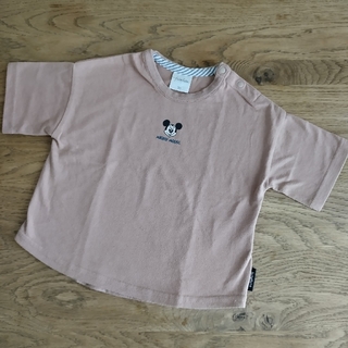 フタフタ(futafuta)のfutafuta Disneybaby ミッキーマウス 半袖Tシャツ 90-95(Tシャツ/カットソー)