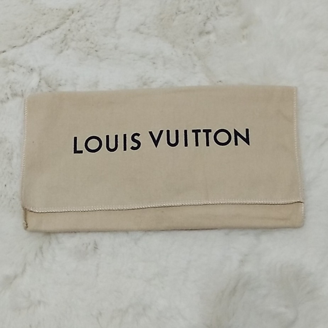 LOUIS VUITTON - LOUIS VUITTON 長財布用ショップ布製袋 保存袋 LOUIS VUITTON - LOUIS VUITTON 長財布用ショップ布製袋 保存袋