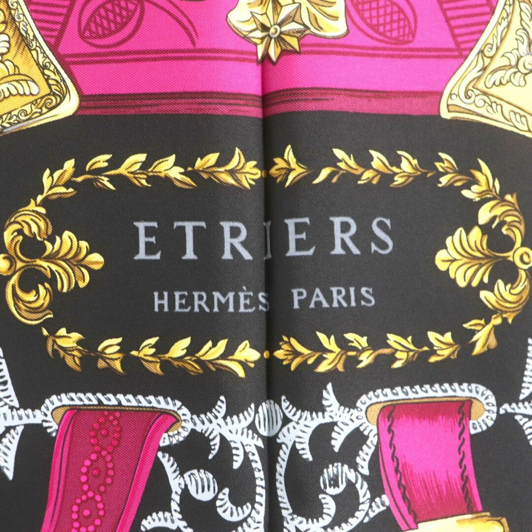 Hermes - 未使用品▽HERMES エルメス カレ90 ETRIERS 鐙柄・馬具柄 F