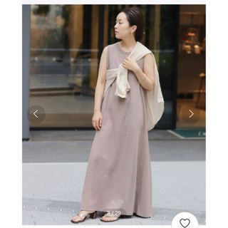 プラージュ ノースリーブカットソーフレアワンピース2019SS - Plage