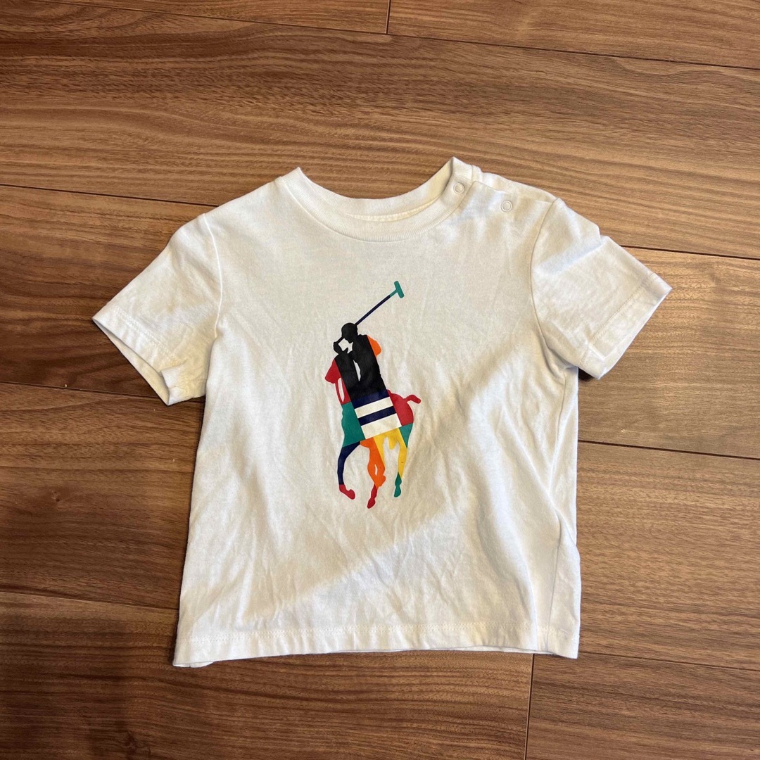 Ralph Lauren(ラルフローレン)のラルフローレン　2枚セット　80 85 Tシャツ キッズ/ベビー/マタニティのベビー服(~85cm)(Ｔシャツ)の商品写真