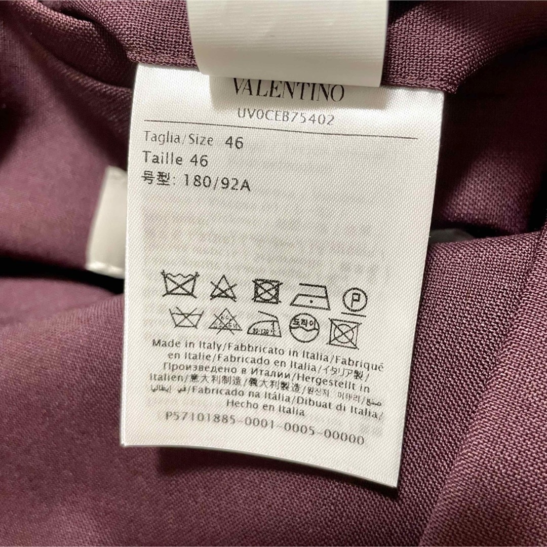 VALENTINO - 定価33万新品タグ付 VALENTINO モヘア60% ダブルブレスト