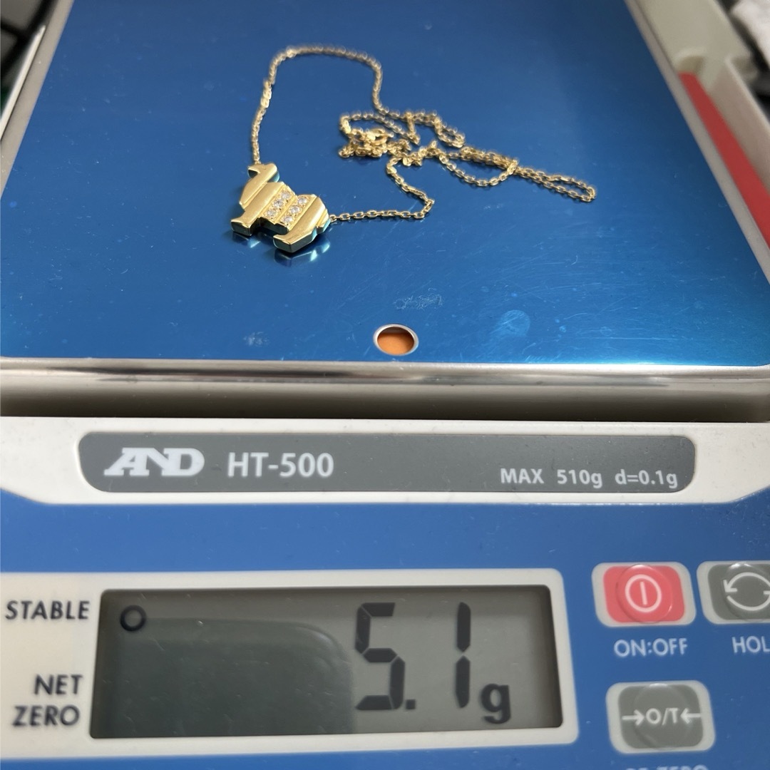 K18 ラクダモチーフペンダント ダイヤモンド