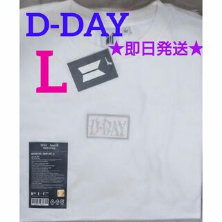 BTS　ユンギ　オーバーサイズ　Tシャツ　L　D-DAY　公式　新品未着用