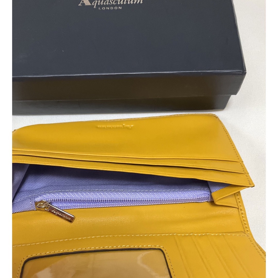AQUA SCUTUM - Aquascutum☆アクアスキュータム☆3つ折財布☆新品未