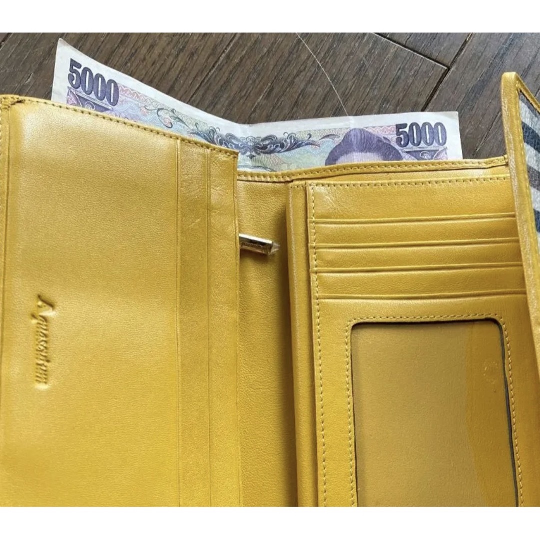 AQUA SCUTUM - Aquascutum☆アクアスキュータム☆3つ折財布☆新品未