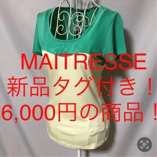 スコットクラブ(SCOT CLUB)の★MAITRESSE/メトリーゼ★新品タグ付き★半袖カットソー9(M)(カットソー(半袖/袖なし))