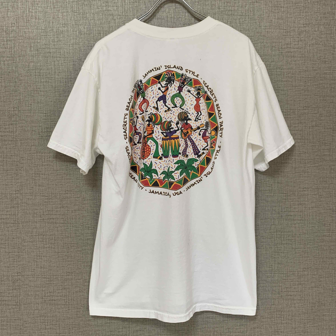 90s 00s ビンテージ　アメリカ　イベント　tee  ジャマイカ