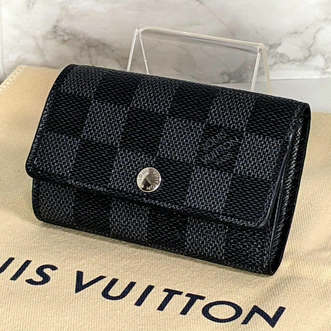 極上美品✨ルイヴィトン ミュルティクレ6 ダミエグラフィット キー
