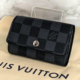 ルイヴィトン(LOUIS VUITTON)の極上美品✨ルイヴィトン　ミュルティクレ6 ダミエグラフィット　キーケース　箱付(キーケース)