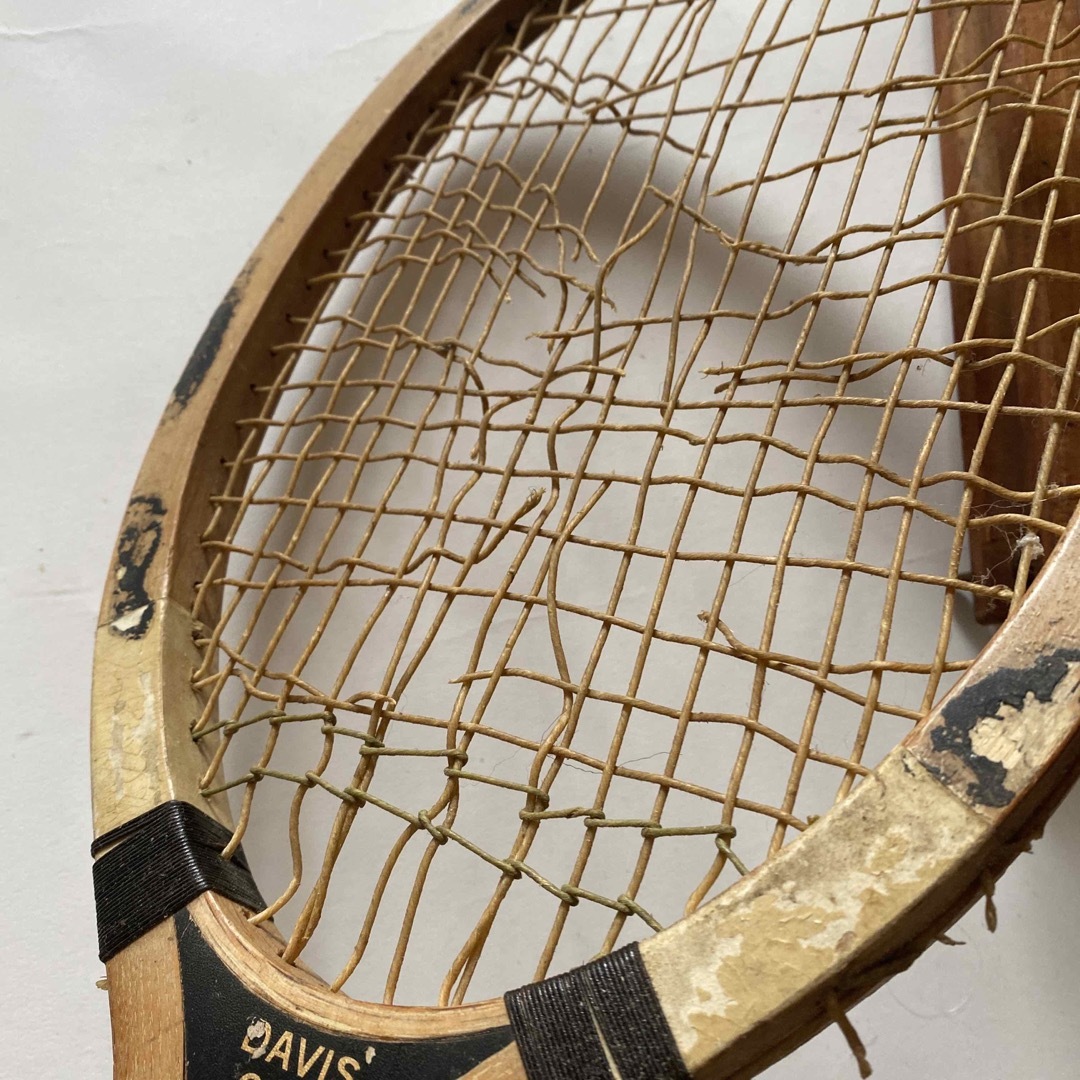 WRIGHT & DITSON アンティークラケット　デビスカップモデル スポーツ/アウトドアのテニス(ラケット)の商品写真