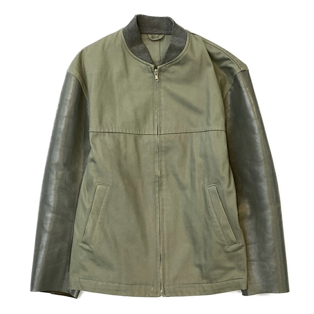 COMME des GARCONS HOMME レザー切り替え ジャケット | www