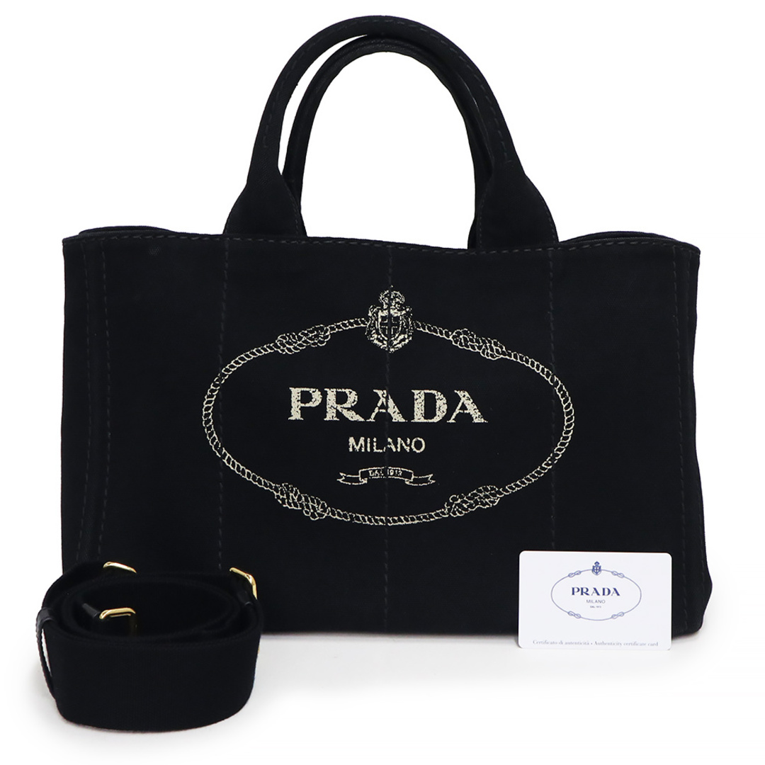 PRADA - プラダ カナパ 2way ショルダー ハンドバッグ 斜め掛け