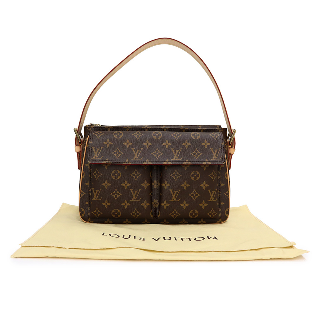 ルイ ヴィトン ヴィバシテ GM ショルダーバッグ モノグラム ブラウン 茶 M51163 LOUIS VUITTON（未使用　展示品）