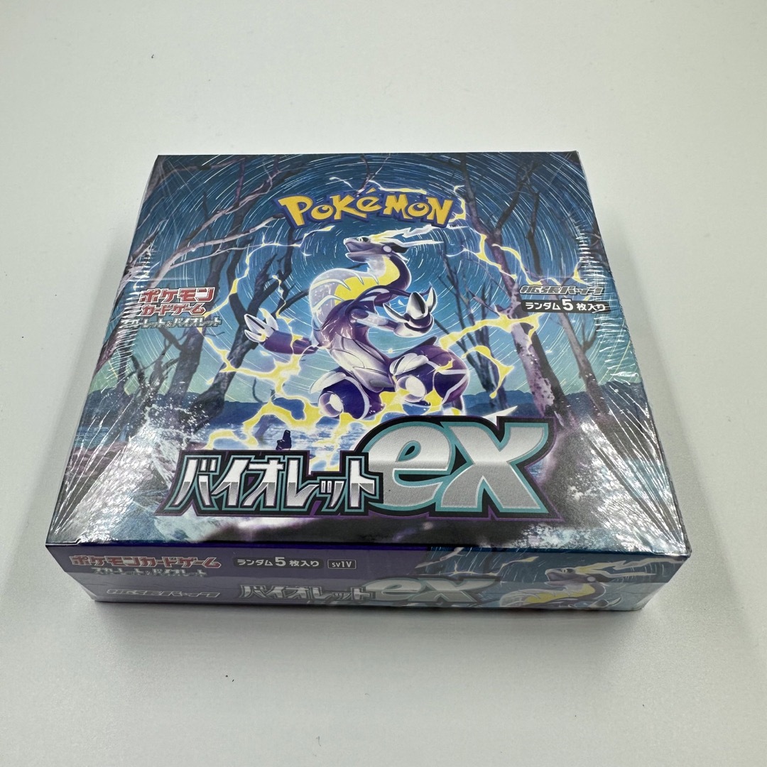 ポケモンカード　バイオレットex シュリンク付き　1box 未開封