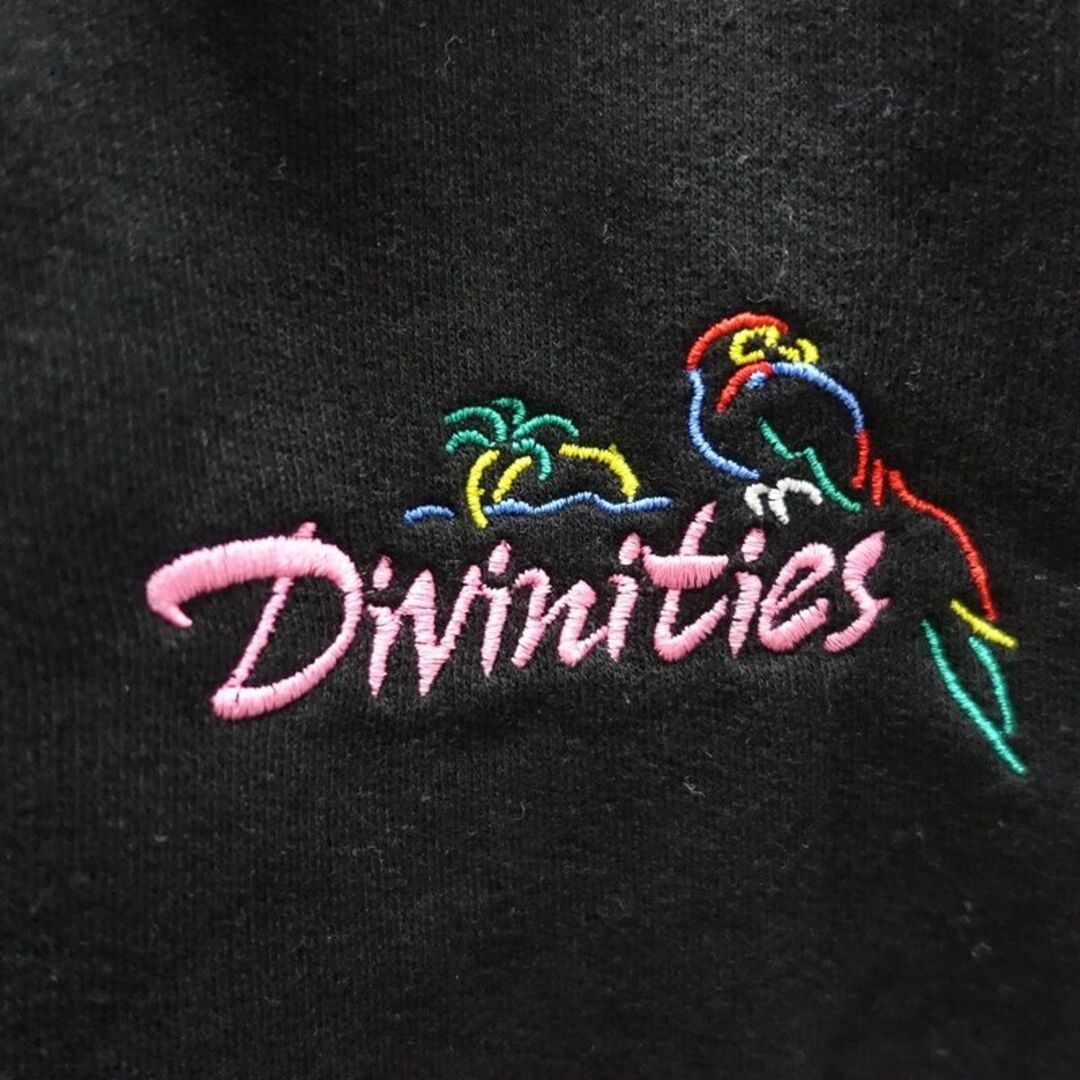 DIVINITIES SWEAT SHORT BLACK