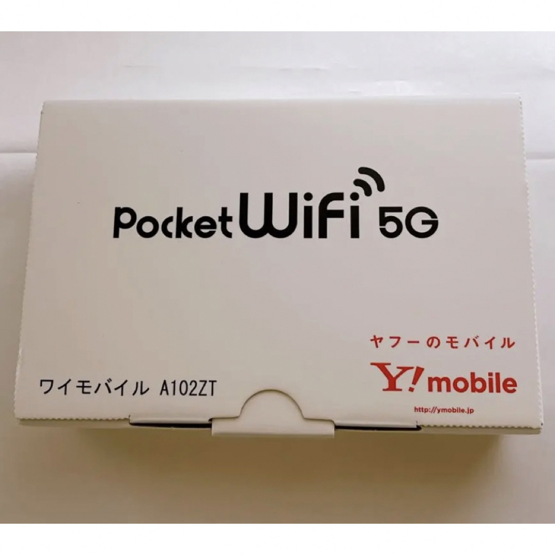 ポケットWiFi 5G A102ZT ネイビー ワイモバイル