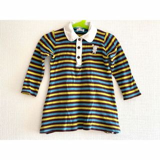 ハッカキッズ(hakka kids)のHAKKA kids notsobig ハッカキッズ☆ボーダーワンピース(スカート)