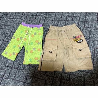 男の子　夏服　120㎝ 2点セット　古着　ハーフパンツ(パンツ/スパッツ)