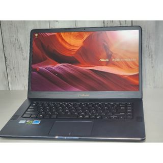 エイスース(ASUS)のASUS ZenbookPro GTX1050搭載　ゲーミングノートパソコン C(ノートPC)