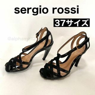 セルジオロッシ(Sergio Rossi)のサンダル パンプス セルジオロッシ37サイズ ヒール 匿名配送(サンダル)