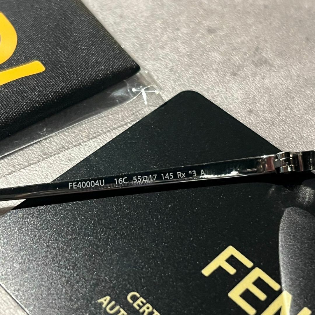 FENDI(フェンディ)の新品 フェンディ FENDI FE40004U 16C メガネ サングラス メンズのファッション小物(サングラス/メガネ)の商品写真