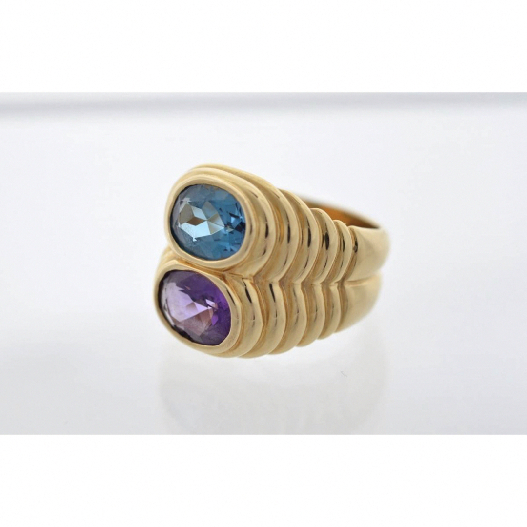 BVLGARI - ☆ブルガリ☆750YG☆ドッピオバチェラートリング BVLGARI - ☆ブルガリ☆750YG☆ドッピオバチェラートリング
