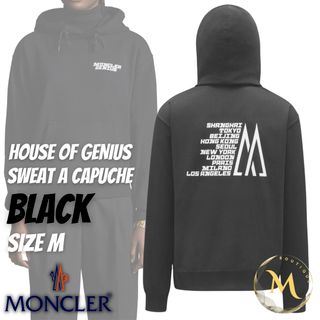 MONCLER GENIUS パーカー ブラック 藤原ヒロシ 確実本物  M