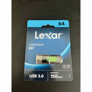 レキサー(Lexar)のUSB メモリ　64GB  (USB3.0) 150MB/s 格安(PC周辺機器)