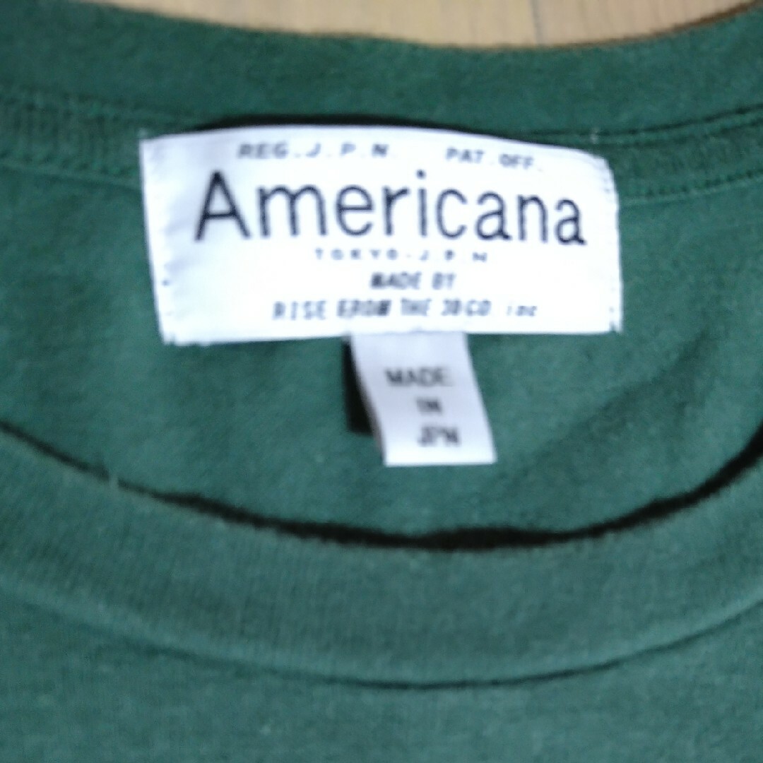 AMERICANA(アメリカーナ)のアメリカーナ　Tシャツ レディースのトップス(Tシャツ(半袖/袖なし))の商品写真