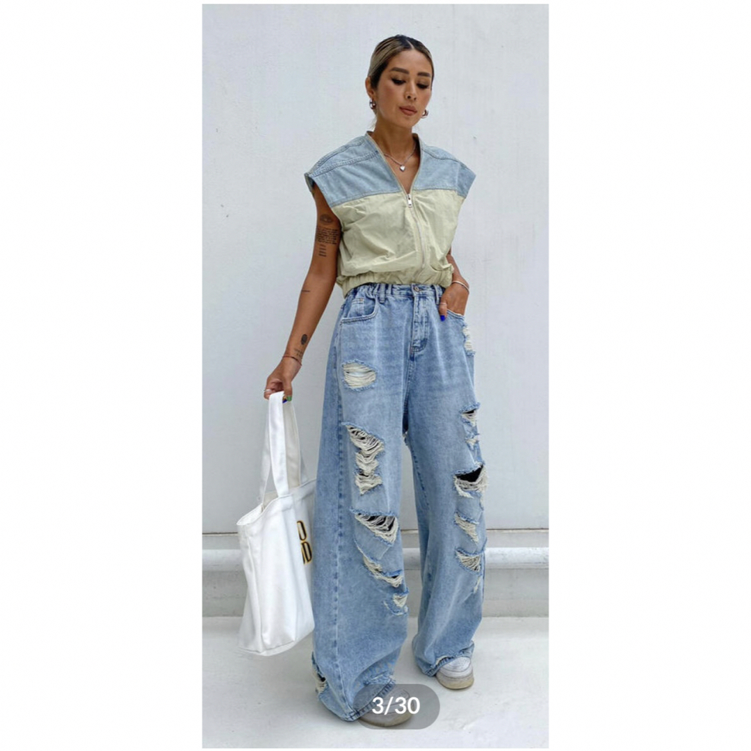 【tablethotel-sūdo 】 high waist denim