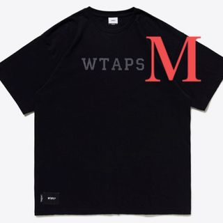 ダブルタップス(W)taps)のMサイズ 23SS WTAPS COLLEGE SS COTTON black (Tシャツ/カットソー(半袖/袖なし))