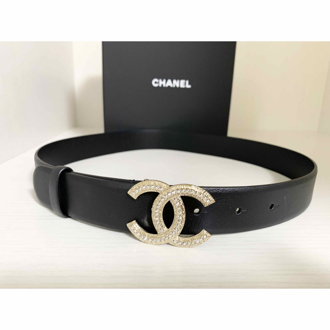 CHANEL シャネル CCロゴ レザーベルト 新品未使用