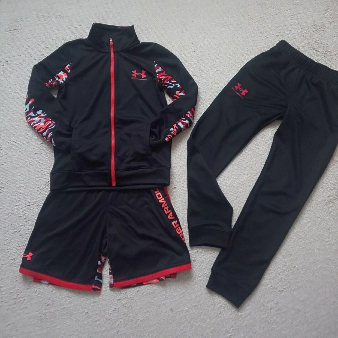 UNDER ARMOUR - アンダーアーマー ジャージ上下+ショートパンツ 140㎝の通販 by I.LA's