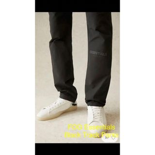 FEAR OF GOD - FOG エッセンシャルズ ナイロンパンツ 黒 Lの通販 by